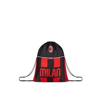 Seven Sakky Bag Milan, Red, Single Compartment, Drawstring Closure, School, Sport, Travel, Children, Teens and Adults, Football, Official Product