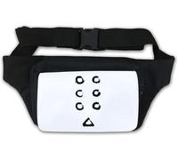 Seven Samurai Banner Waist Bag Fanny Pack White
