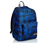 Seven School Backpack - Ischoolpack - Power Bank Included with Charging Stand - Unisex Child, Blue, One Size