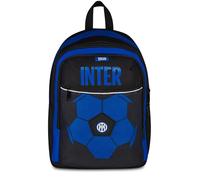 Seven School Backpack with Double Inner Compartment, Blue, 26 L, Front Pocket, Side Pocket for Water Bottle, Elementary and Middle School, Children and Teens, Football, Official Product
