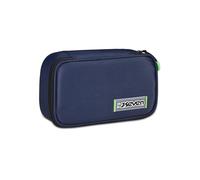Seven School Pencil Case Quick Case, Blue, Freethink, Pen Holder Complete with Pens, Pencils, Colours, Backpack Accessories, Elementary, Medium, Boy Girl, Blue, Taglia Unica, Modern