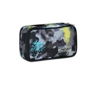 Seven School Pencil Case Quick Case, Grey, Pen Holder Complete with Pens, Pencils, Colours, Backpack Accessories, Elementary and Middle School, Child, Boy