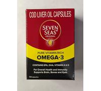 Seven Seas Cod liver fish oil 100 capsule