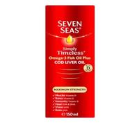 Seven Seas COD Liver Oil Liquid - Maximum Strength 150ml