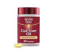 Seven Seas Omega-3 Fish Oil Plus Cod Liver Oil Maximum Strength 60
