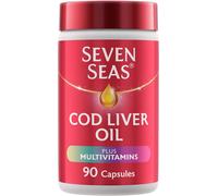 Seven Seas Cod Liver Oil Plus Multivitamins 90 capsules - FREE & FAST SHIPPING