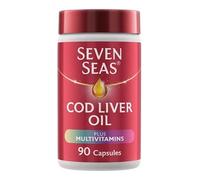 Seven Seas Cod Liver Oil Plus Multivitamins Omega-3 Fish Oil 90 Capsules