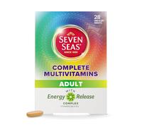 Seven Seas Complete Multivitamins Adult With Vitamin C, Vitamin D, Zinc plus Energy Release Complex 1 With Vitamins B6 and B12, 28 Tablets, 4-Week Su