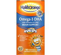 Haliborange Omega 3 DHA Brain Support Burst Orange 90 Capsules