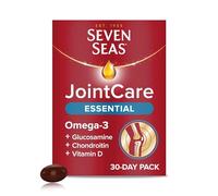 Seven Seas JointCare Essential, With Omega-3, Glucosamine, Chondroitin, Vitamins C and D, Manganese and Zinc, Food Supplements, 30-Day Pack