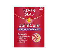 Seven Seas JointCare MAX GLUCOSAMINE With Omega-3, Glucosamine, Chondroitin, Vitamins C and D, Manganese and Zinc, Food Supplements, 30-Day Pack