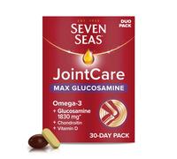 Seven Seas JointCare MAX GLUCOSAMINE With Omega-3, Glucosamine,