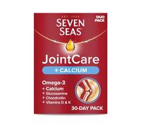 Seven Seas JointCare + Calcium with Omega-3 and Glucosamine, 30 Capsules +30 Tablets