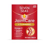 Seven Seas Jointcare Turmeric With Glucosamine, Omega-3 And Turmeric 30 Day Duo Pack (30+30)