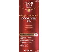 Seven Seas Cod Liver Oil Maximum Strength Liquid 300ml