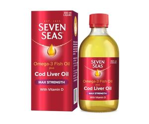 Seven Seas Max Strength CLO Liquid 300ml