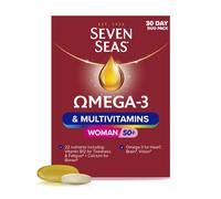 Seven Seas Omega-3 and Multivitamins Woman 50plus, with Vitamin B12 Ca