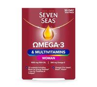 Seven Seas Omega-3 Multivitamins Woman 30-Day Duo Pack Mineral & Vitamins