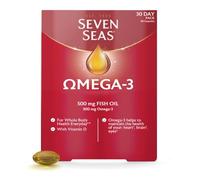 Seven Seas Omega-3 Fish Oil Omega 3 Daily with Vitamin D 30 Capsules