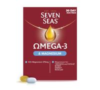 Seven Seas Omega-3 Fish Oil and Magnesium, Omega-3 plus Vitamin D For Whole Body Healthplus, Duo Pack: 30 Capsules plus 30 Tablets, 1 Month Supply