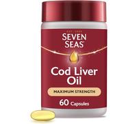 Seven Seas Omega-3 Fish Oil + Cod Liver Oil Capsules - 60 Capsules