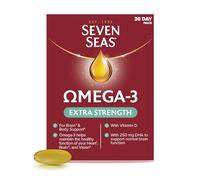 Seven Seas Omega-3 Fish Oil Extra Strength with Vitamin D, 30 Capsules