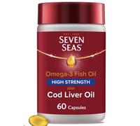 Seven Seas Omega-3 Fish Oil Plus Cod Liver Oil Maximum Strength 60