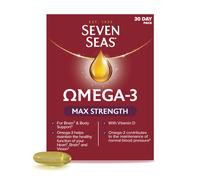 Seven Seas Omega-3 Fish Oil, Max Strength with Omega 3 and Vitamin D f