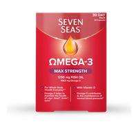 Seven Seas Omega-3 Fish Oil Max Strength With Vitamin D 30 Capsules