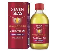 Seven Seas Omega-3 Fish Oil Plus Cod Liver Oil MAX STRENGTH With Vitamins D And Vitamin E