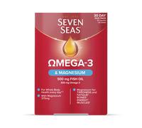 Seven Seas Omega-3 Fish Oil & Vitamin D + Magnesium 30 Day Duo Pack 30 Tablets & 30 Capsules
