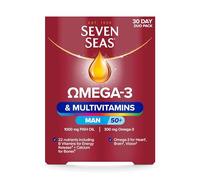 Seven Seas Omega-3 Multivitamins Man 50+ 30-Day Duo Pack Mineral & Vitamins