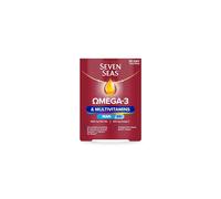 Seven Seas Omega-3 & Multivitamins Man 50+, 30-Day Duo Pack, Pack of 60