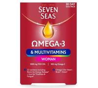 Seven Seas Omega 3 & Multivitamins Woman 30 Capsules + 30 Tablets 60 Tablet/Capsule
