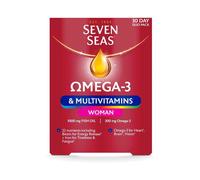 Seven Seas Omega-3 & Multivitamin for Woman With Biotin & Iron 30-Day Duo Pack