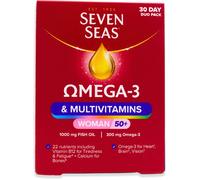 Seven Seas Omega-3 Multivitamins Woman 50 plus 30 Day Duo Pack