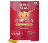 Seven Seas Omega 3 Turmeric 30 Capsules & 30 Tablets