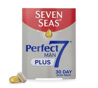 Seven Seas Perfect7 Man Plus, Multivitamin With Omega-3 And Vitamin D For Men's Health Support1-7, 30 Tablets plus 30 Capsules, 1