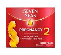 Seven Seas Pregnancy Vitamins with Omega-3 DHA and Advanced* Folic Acid