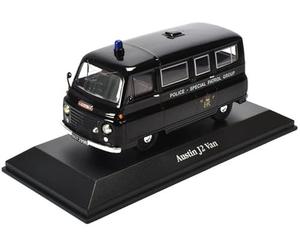 Seven Secrets Austin J2 Van - British Metropolitan Police Diecast Model SCALE 1/43 in Box | JA02