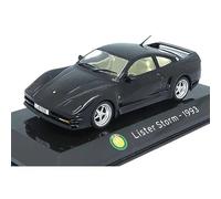 Seven Secrets Diecast Model Supercar | Lister Storm - 1993 in Black | SCALE 1/43 | PF54