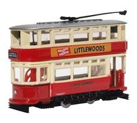 Seven Secrets Diecast Model Tram | London Transport Tram Oxford Editions Model | SCALE 1/148 | NTR008