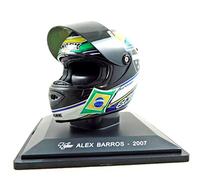 Seven Secrets | MotoGP Brazillian Rider 1:5th Mini Model Helmet Alex Barros - 2007 | KH23