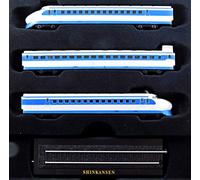 Seven Secrets Shinkansen Three Part Train & Track Model Railway Collectable Z Gauge | Collectors Static Box Set | KB09