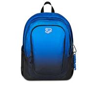 Seven SHADE TECH School Backpack, Double Compartment, Blue, 29 L, Front Pocket with Zip, Side Pocket for Bottle, Internal Computer Compartment, Middle and High School, Children, Boys