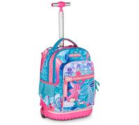 Seven SJ Mitama OCANVIBES Run Maxi School Suitcase, Turquoise, Double Compartment, Front Pocket, 2 Side Pockets, Elementary School and Leisure, Girl, Turquoise Blue, One Size, Casual, blue turquoise