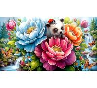 seven-spotted-ladybug 1000 Pieces Challenging Puzzles Recycled Paper Jigsaw Puzzle for Adults Wall Decoration and Gifts 38x52cm/1000pcs