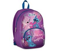 Seven Stitch School Backpack, Purple, 14 L, Single Compartment, Front Pocket, Bottle Pocket, Multi-Function, Kindergarten, Leisure, Travel, Girl