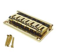Seven string guitar bridge in gold BN071 strings through body 10.8mm string spacing