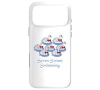 Seven Swans Swimming Twelve Days of Christmas Case for iPhone 17 Pro Max